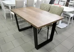 Tables With Metal Legs For The Kitchen Photo