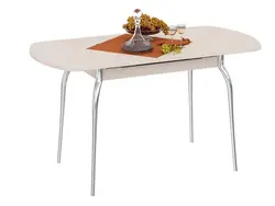 Tables with metal legs for the kitchen photo