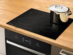 Electric stoves for the kitchen with oven photo