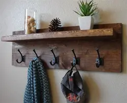 DIY Wall Shelves For Hallway Photo