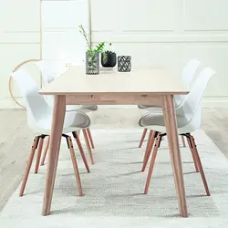 Table In Scandinavian Style For The Kitchen Photo