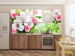 Photo For The Kitchen On The Wall Photo Flowers