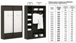 Шкаф Для Одежды В Спальню Фото Размеры