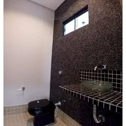 Liquid wallpaper in the bathroom reviews photo room