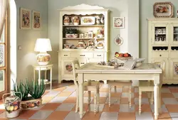 Стол в стиле прованс на кухню фото
