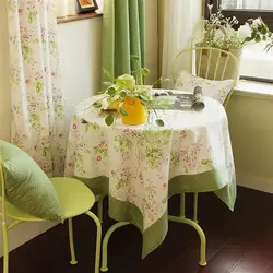 Table in Provence style for the kitchen photo