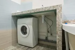 Розетка в ванной для стиральной машины фото
