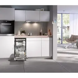 Встроенная Посудомоечная Машина В Интерьере Кухни Фото