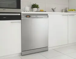 Built-In Dishwasher In The Kitchen Interior Photo