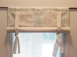 DIY Roman blind for the kitchen photo