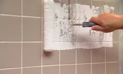 Ваннаға арналған плиткаларға арналған бояу фотосуреттерімен шолулар