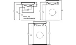 Dimensions Of A Washing Machine Under The Bathroom Sink Photo