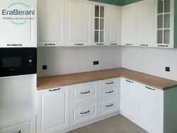 Ошхона Яхмос Бо Countertop Чӯбӣ Ва Акс Пешдоман