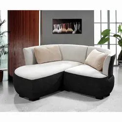 Large Sofas In The Living Room With A Sleeping Place Photo