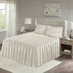 Bedspread Бо Гул Барои Бистар Дар Акс Хоб