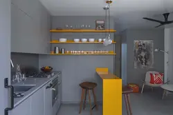 Барная стойка на кухні 5 кв м фота