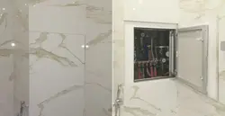 Как скрыть люк в ванной с плиткой фото
