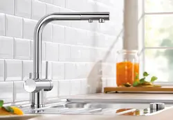 Kitchen Faucet With Water Filter Photo
