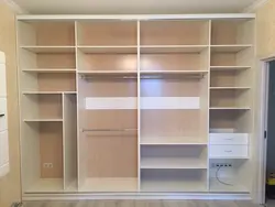 Filling a 3 meter closet in the bedroom photo