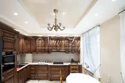 Ceilings in the kitchen photo in classic style photo