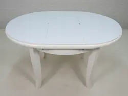 Oval Table On One Leg For The Kitchen Photo