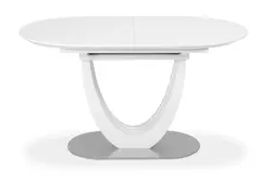 Oval Table On One Leg For The Kitchen Photo