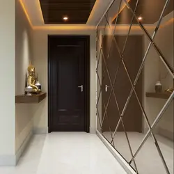 Floor-To-Ceiling Mirror In The Hallway Photo