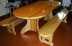 Стол для кухні з дрэва сваімі рукамі фота чарцяжы
