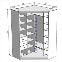 Corner Wardrobe For The Bedroom Photo With Dimensions