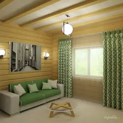 Painting the lining inside the house in different colors photo of living room interiors