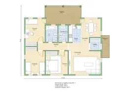 House project 12 by 12 one-story with 4 bedrooms photo
