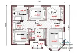 House project 10 by 10 one-story with 4 bedrooms photo