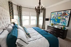 Bedroom eclectic interior