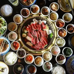 Koreya yeməklərinin şəkilləri