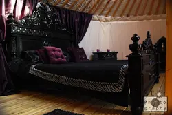 Gothic bedroom interior