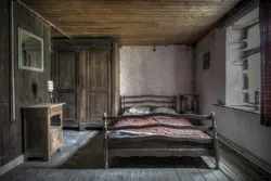 Old bedroom interior