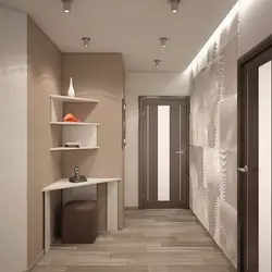 Bathroom interior corridor