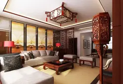Китайский интерьер гостиная