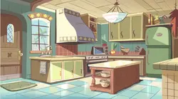 Kitchen Interior Vector