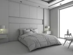 Визуализация интерьера спальни