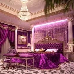 Royal bedroom interior