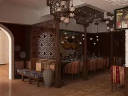 Інтэр'ер узбекская кухня