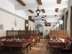 Interior uzbek cuisine