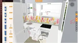 Interior center kitchen designer