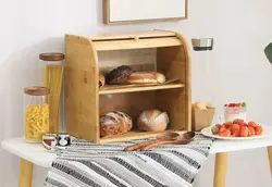 Bread Box In The Kitchen Interior