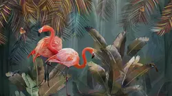 Фламинго В Интерьере Ванной