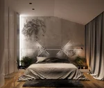 Vibe in the bedroom interior