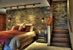 Bedroom Interior With Stone