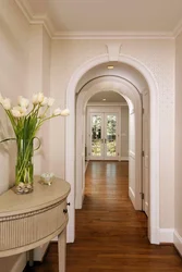 Roses in the hallway interior