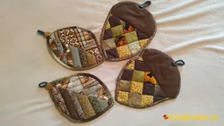 Potholders дар дохили ошхона